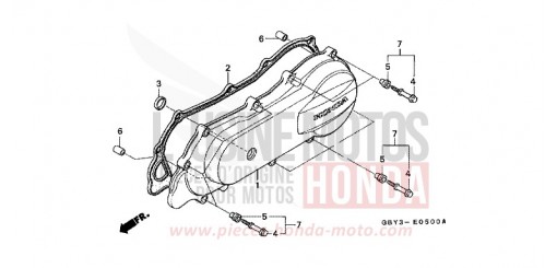KURBELGEHAEUSEDECKEL, L. SH50X de 1999